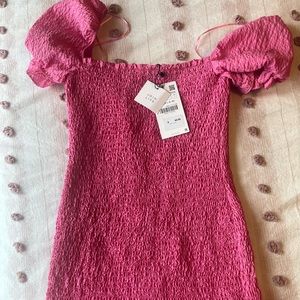 Zara Pink Mini Dress